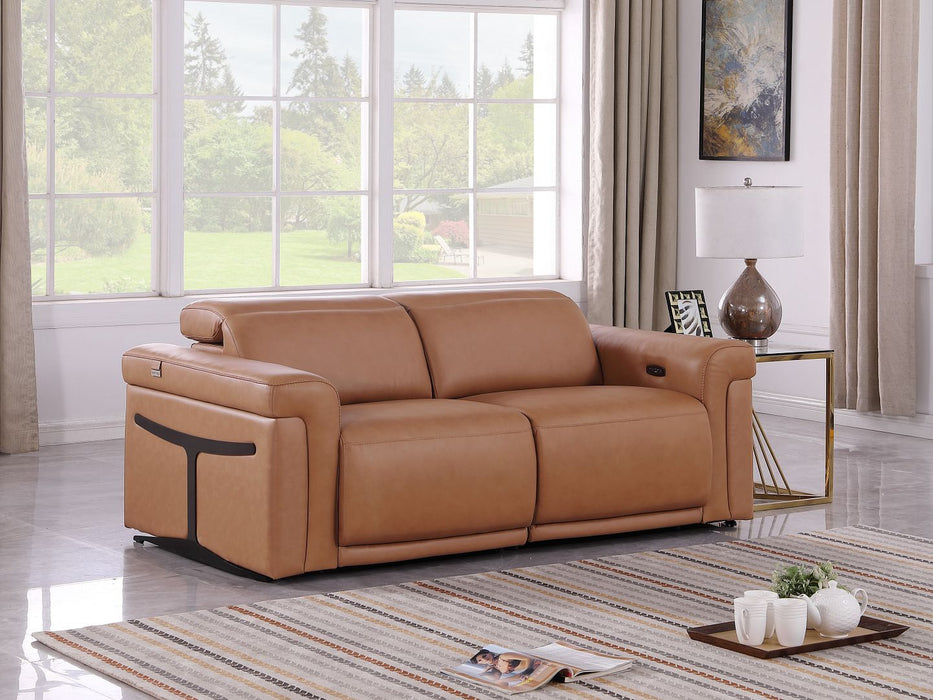 1126 - 2-Piece Modular Power Reclining Loveseat In With 2 Power Recliners & Power Headrests