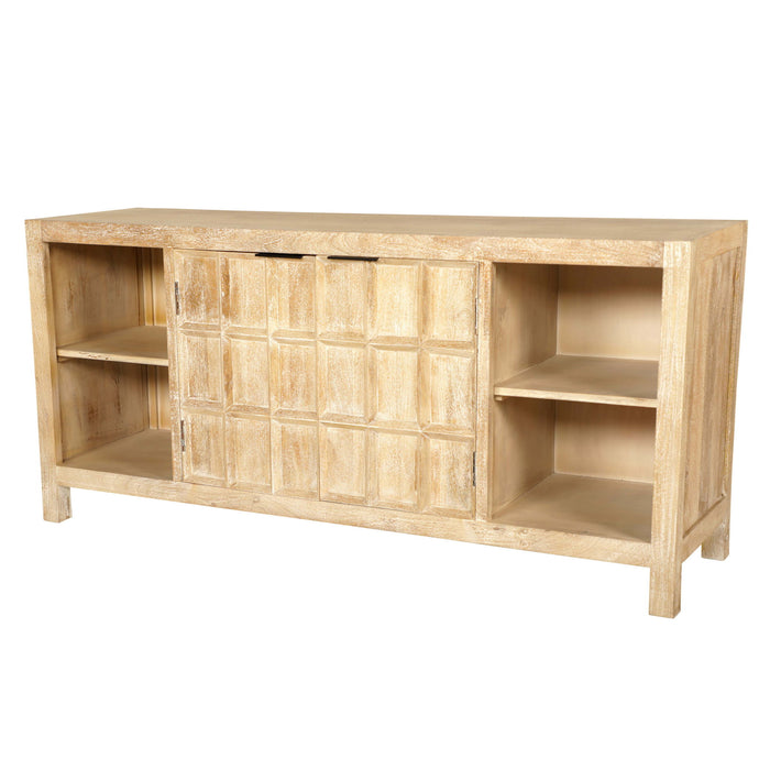 Laguna - 64" Console - Bleached Natural