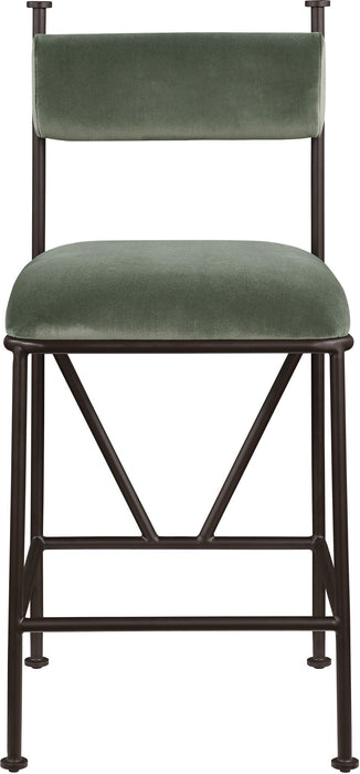 Monarch - Velvet Counter Stool (Set of 2)