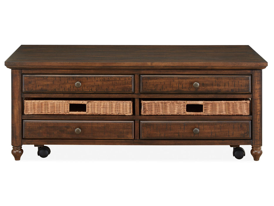 Cottage Lane - Rectangular Lift Top Cocktail Table Set
