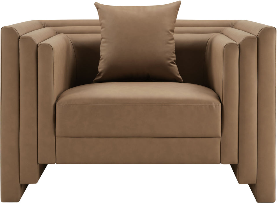 Everett - Vegan Leather Upholstered Chair