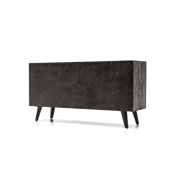 Mohave - Mid-Century Acacia 6 Drawer Dresser - Tundra Gray