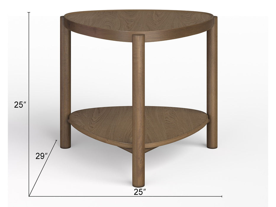 Hadleigh - Shaped Accent End Table