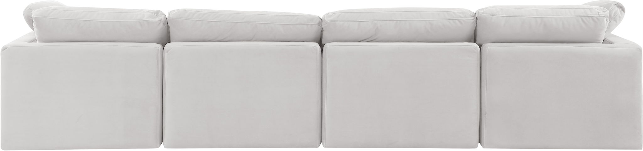 Indulge - Velvet 4 Seat Modular Sofa
