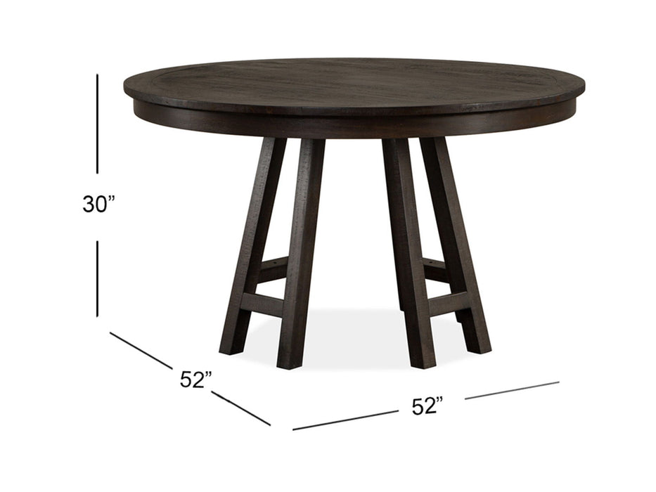 Westley Falls - Round Dining Table - Graphite