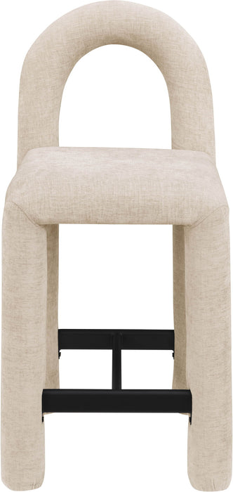 Amari - Chenille Fabric Stool