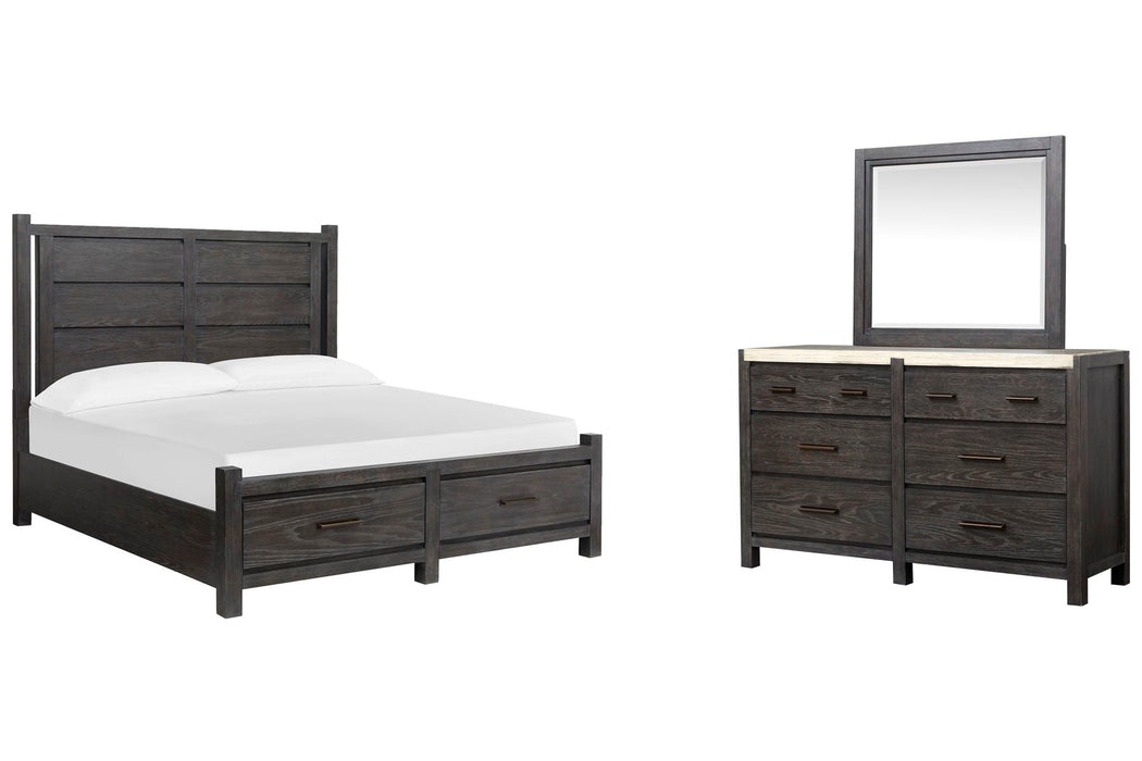 Plum Creek - Panel Storage Bedroom Set