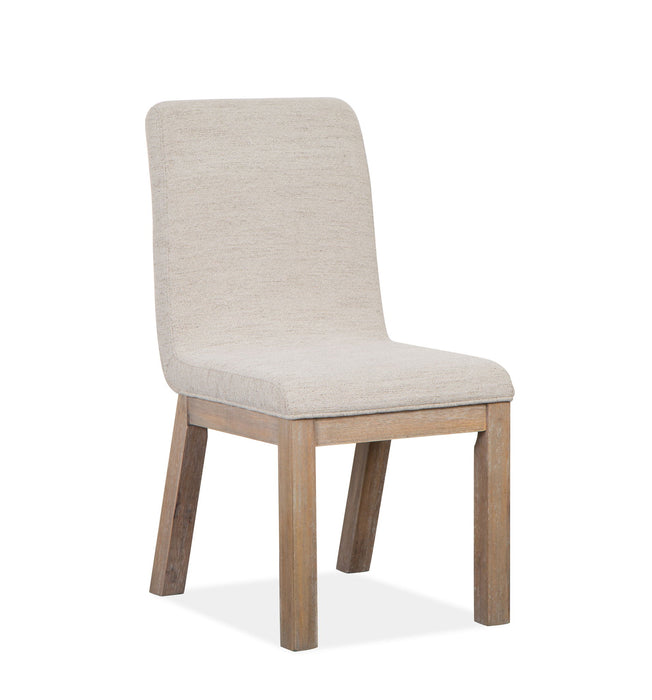 Ainsley - Upholstered Host Side Chair (Set of 2) - Cerused Khaki