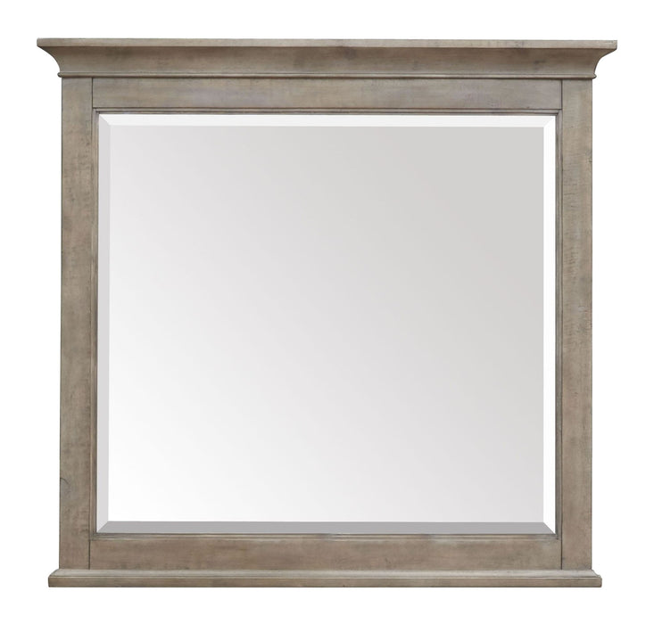Paxton Place - Wood Landscape Mirror - Dove Tail Gray