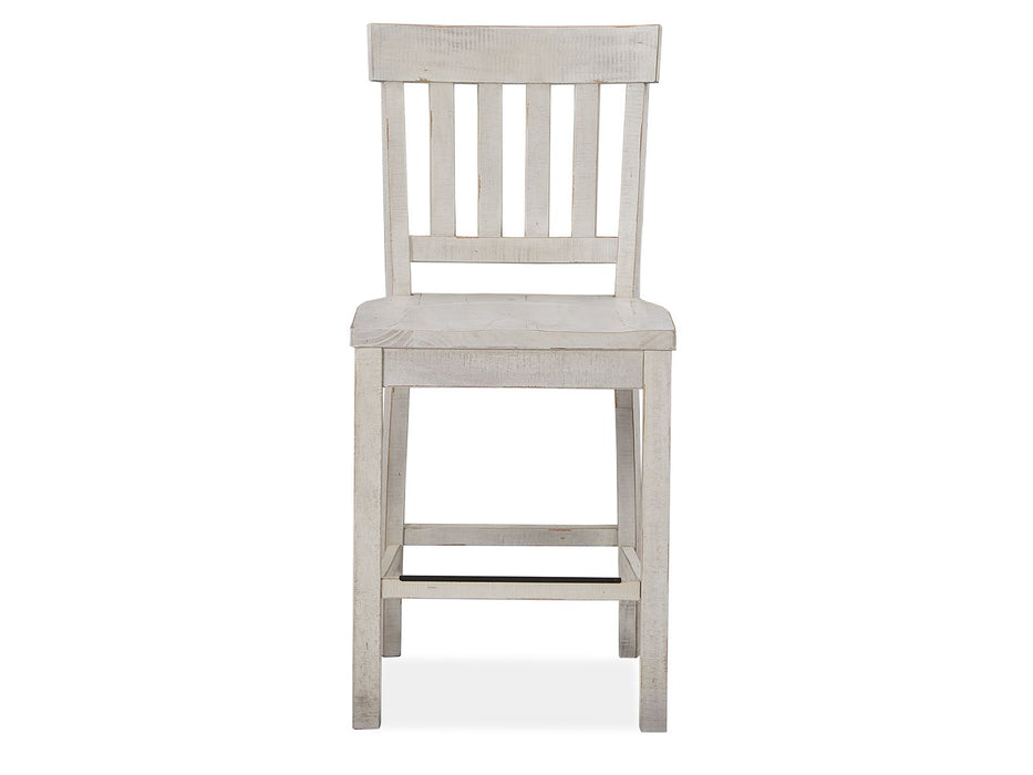 Bronwyn - Counter Chair (Set of 2) - Alabaster
