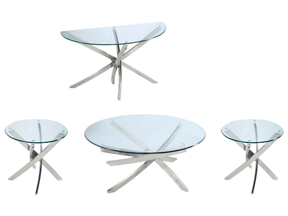 Zila - Round Cocktail Table Set