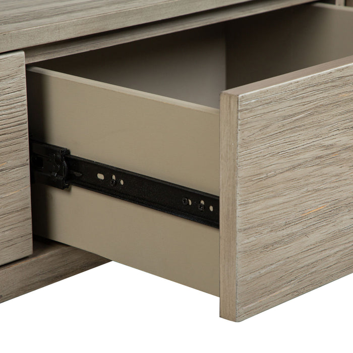 Conrad - Rectangular Sofa Table - Stone Harbor Gray