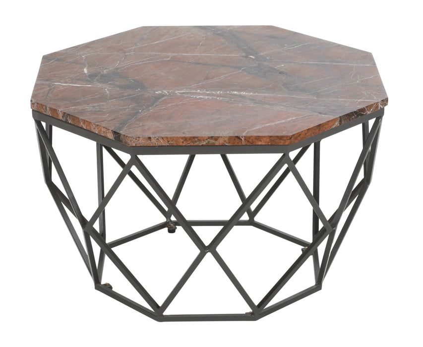 Coronado - Octagonal Cocktail Table - Earthtones / Gray