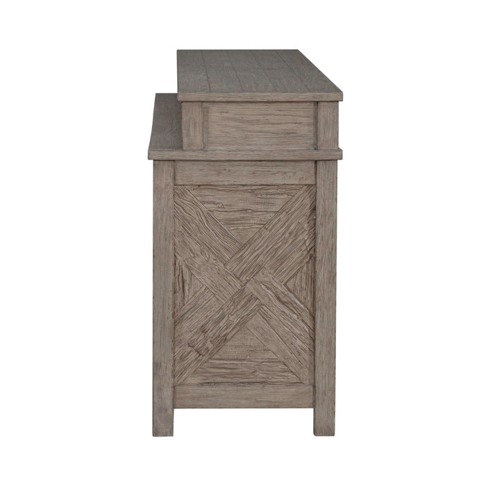 Skyview Lodge - Console Bar Table - Light Brown