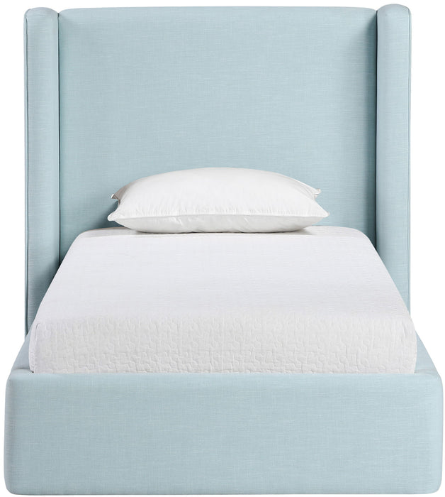 Kendall - Linen Textured Fabric Upholstered Bed