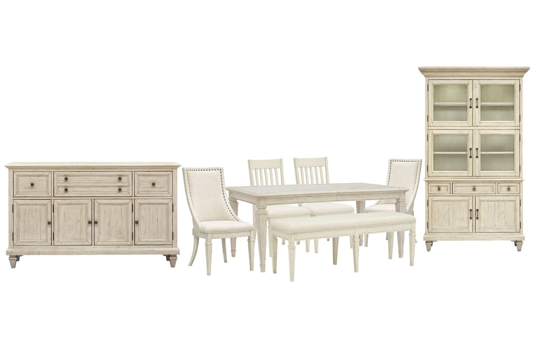 Newport - 8 Piece Extendable Rectangular Dining Table Set