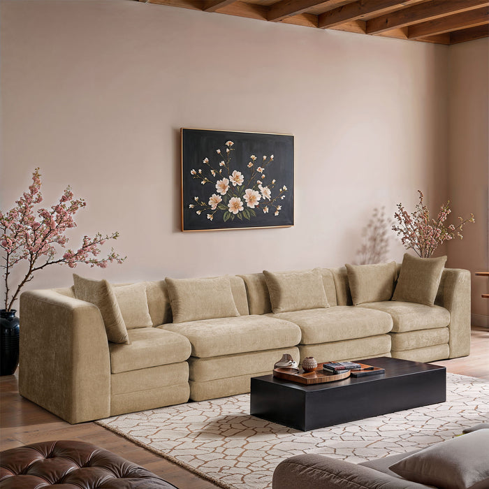 Stellar - 4 Piece Upholstered Modular Sectional