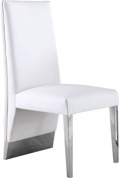 Porsha - Dining Chair (Set of 2) - Chrome Base