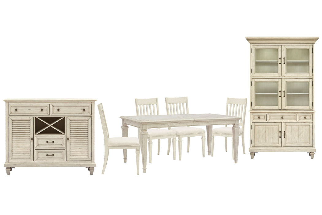 Newport - 7 Piece Extendable Rectangular Dining Table Set