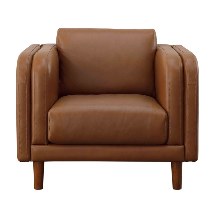 Buckman - Accent Chair - Brown / Walnut - Brown / Walnut