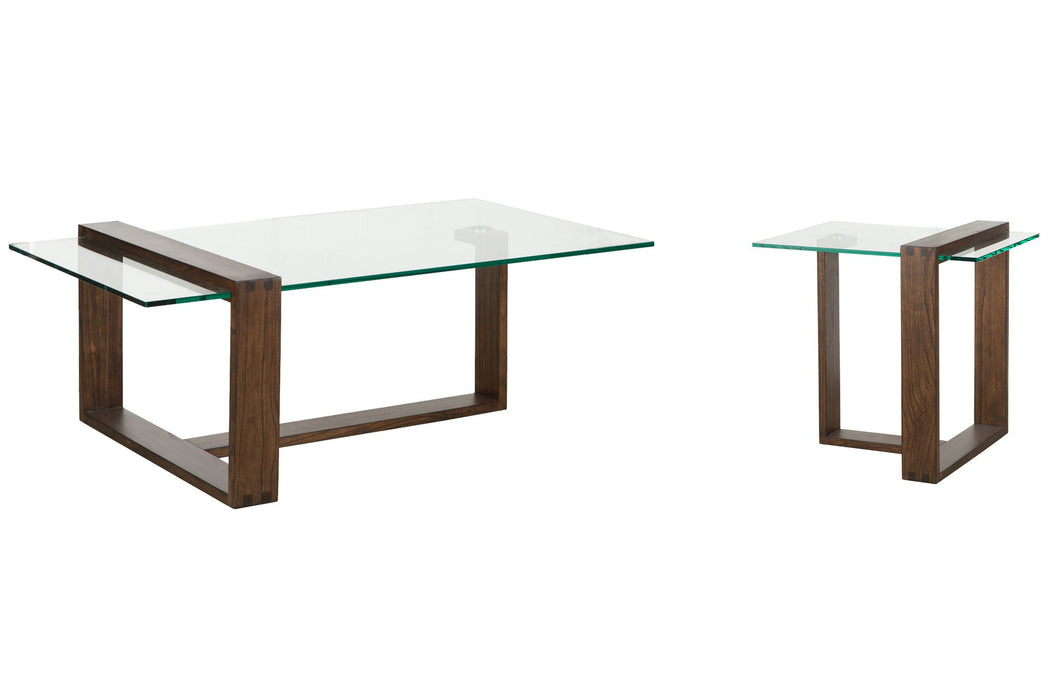 Bristow - Rectangular Cocktail Table Set