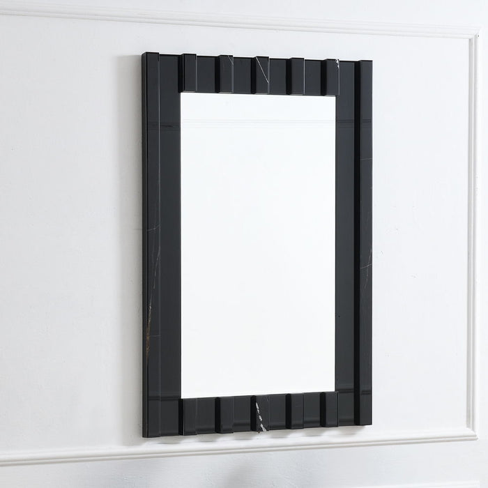 Drisana - Accent Mirror - Black Mirrored