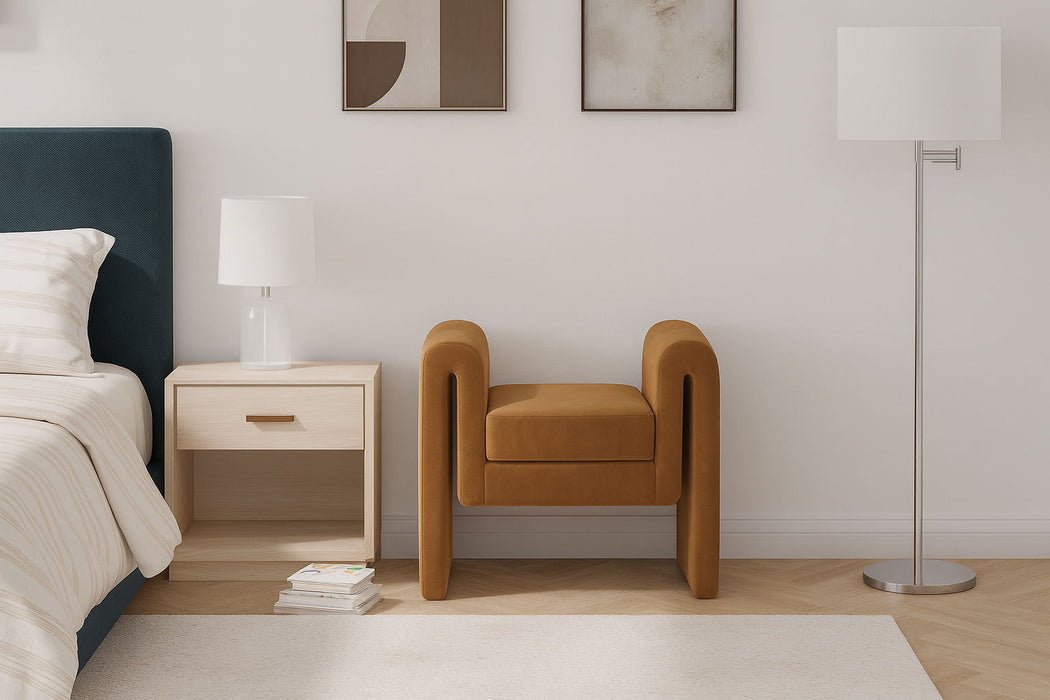 Sloan - Velvet Bench