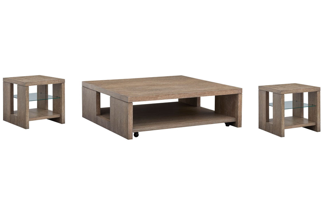 Conway - Square Cocktail Table Set