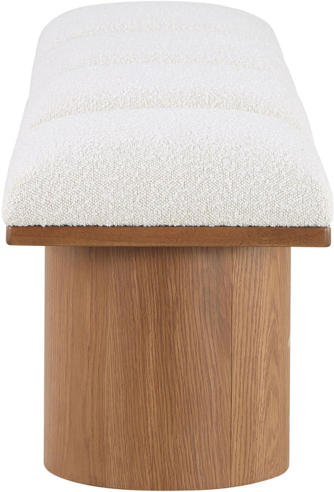 Pavilion - 4 Piece Modular Bench With Brown Base