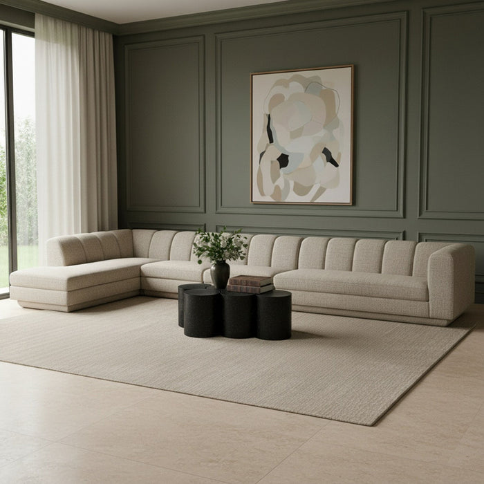 Modari - Sectional - Beige