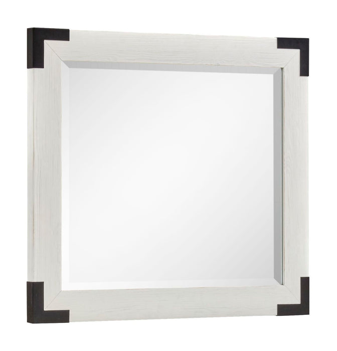 Harper Springs - Landscape Mirror - Silo White