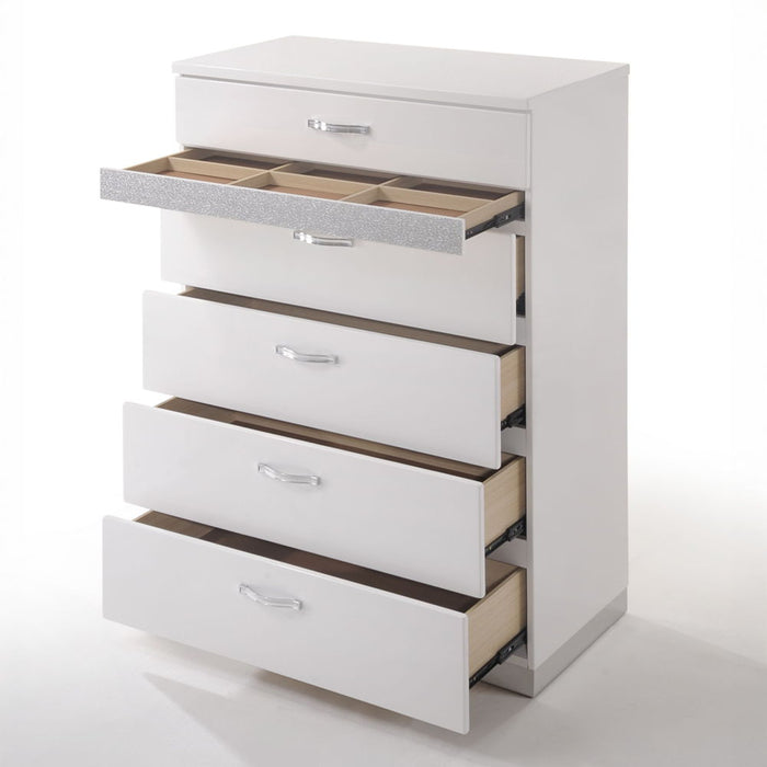 Naima II - Chest - White High Gloss