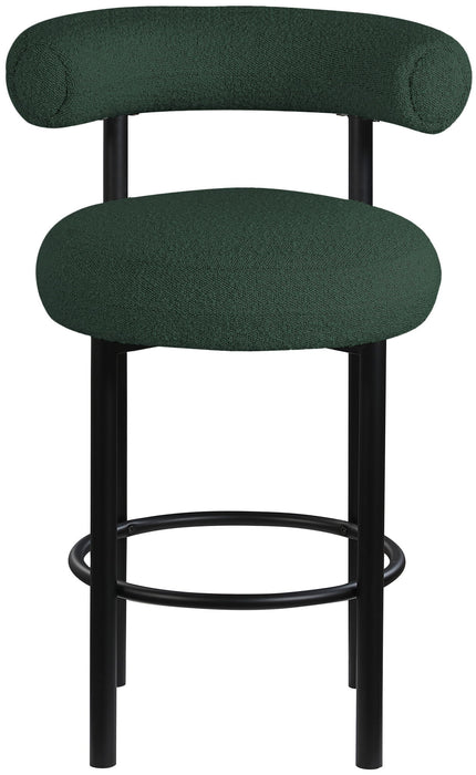 Bordeaux - Stool With Black Legs (Set of 2)