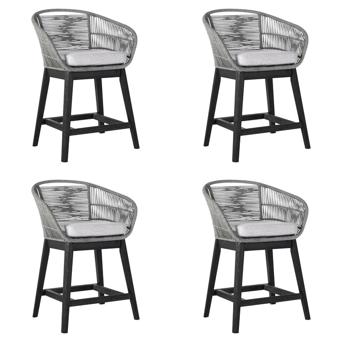 Tutti Frutti - Indoor Outdoor Counter Height Bar Stool Set