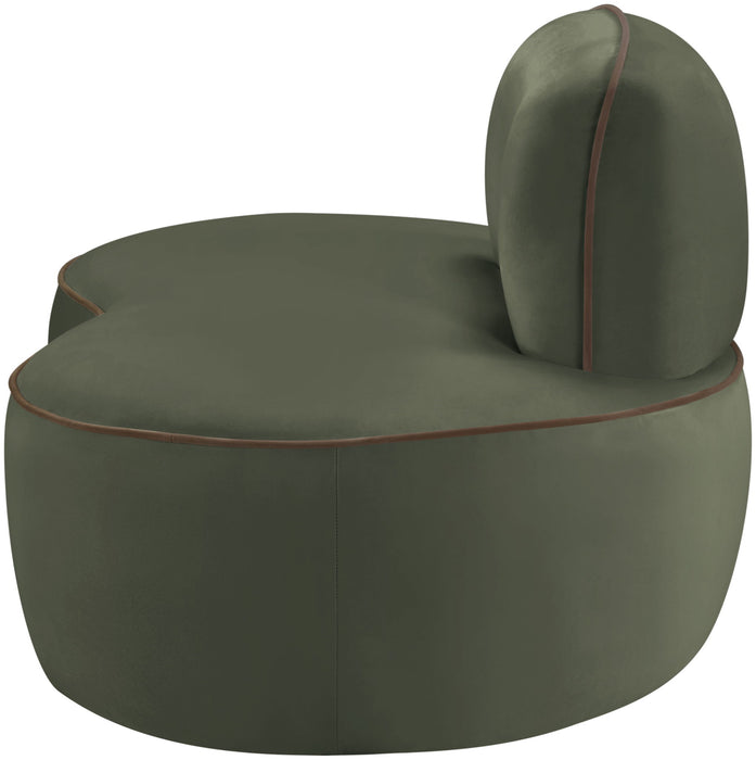 Swerve - Velvet Upholstered Chair