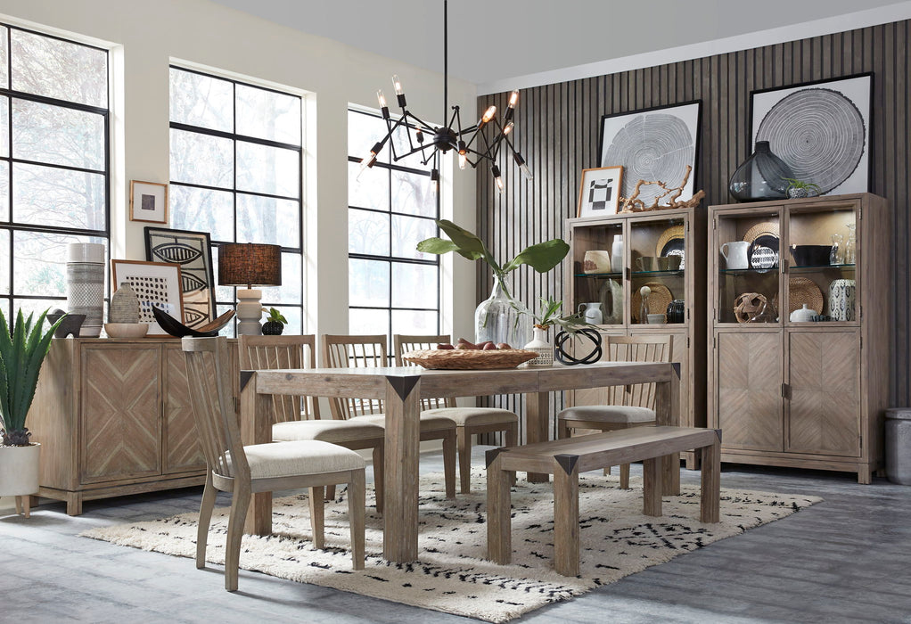 Ainsley - Bench - Cerused Khaki