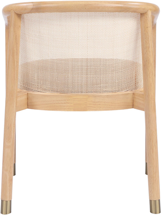 Sylvan - Vegan Leather Dining Chair (Set of 2) - Natural Frame