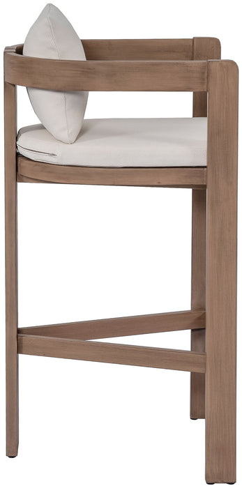 Newport - Water Resistant Fabric Upholstered Outdoor Patio Bar Stool