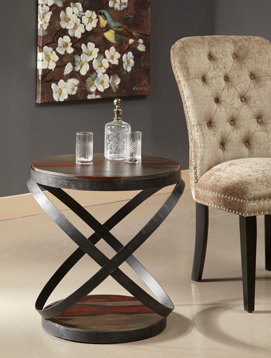 Aida - Accent Table - Kari Graywash