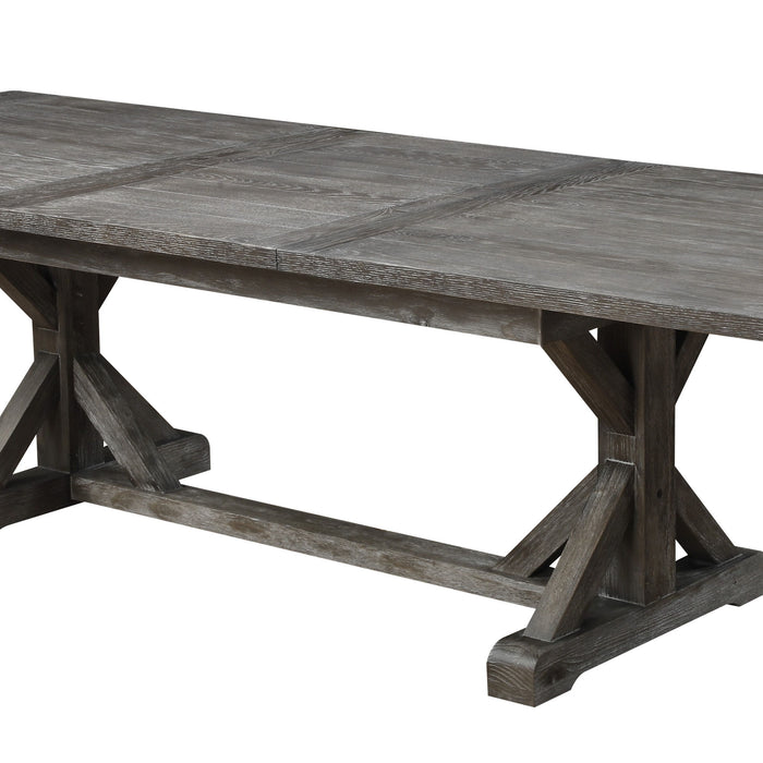 Paladin - Extension Dining Table - Weathered Gray