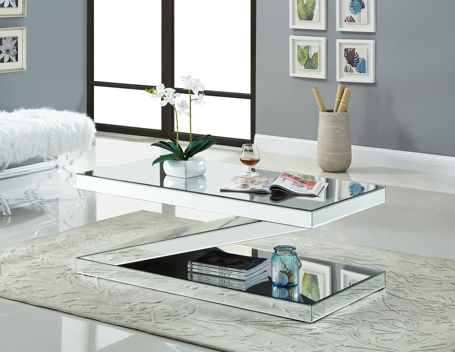 Zee - Coffee Table - Pearl Silver