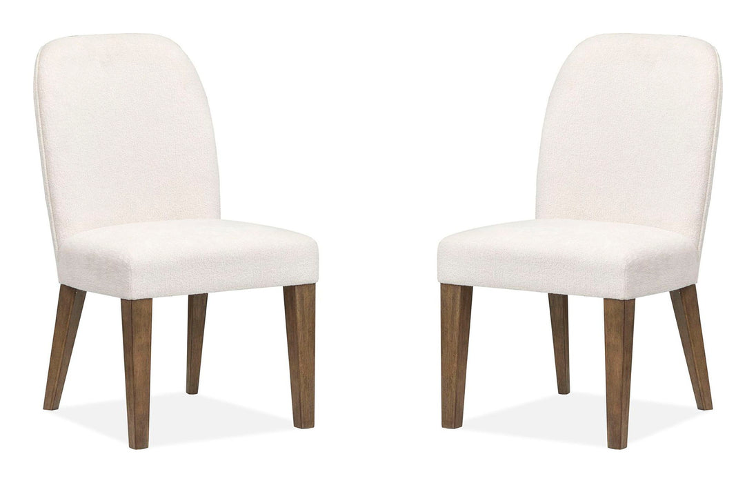 Westbourne - Upholstered Host Chair (Set of 2) - Dark Umber