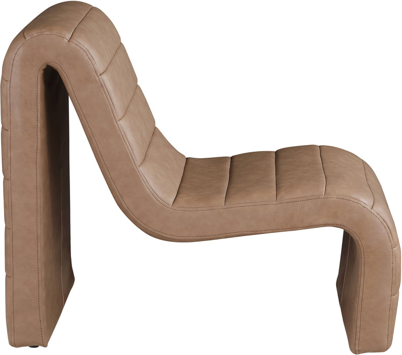 Ivy - Faux Leather Accent Chair