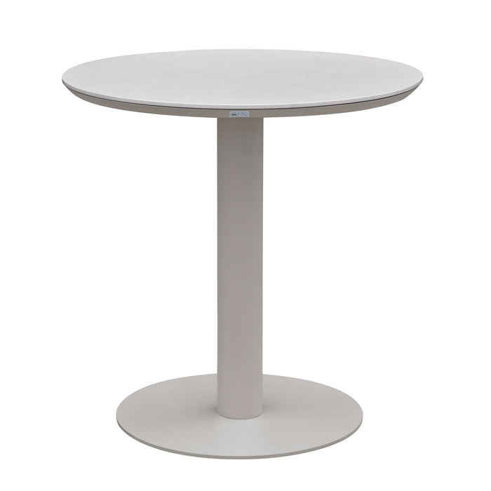 Kobalt - Round Outdoor Bar Table - Taupe