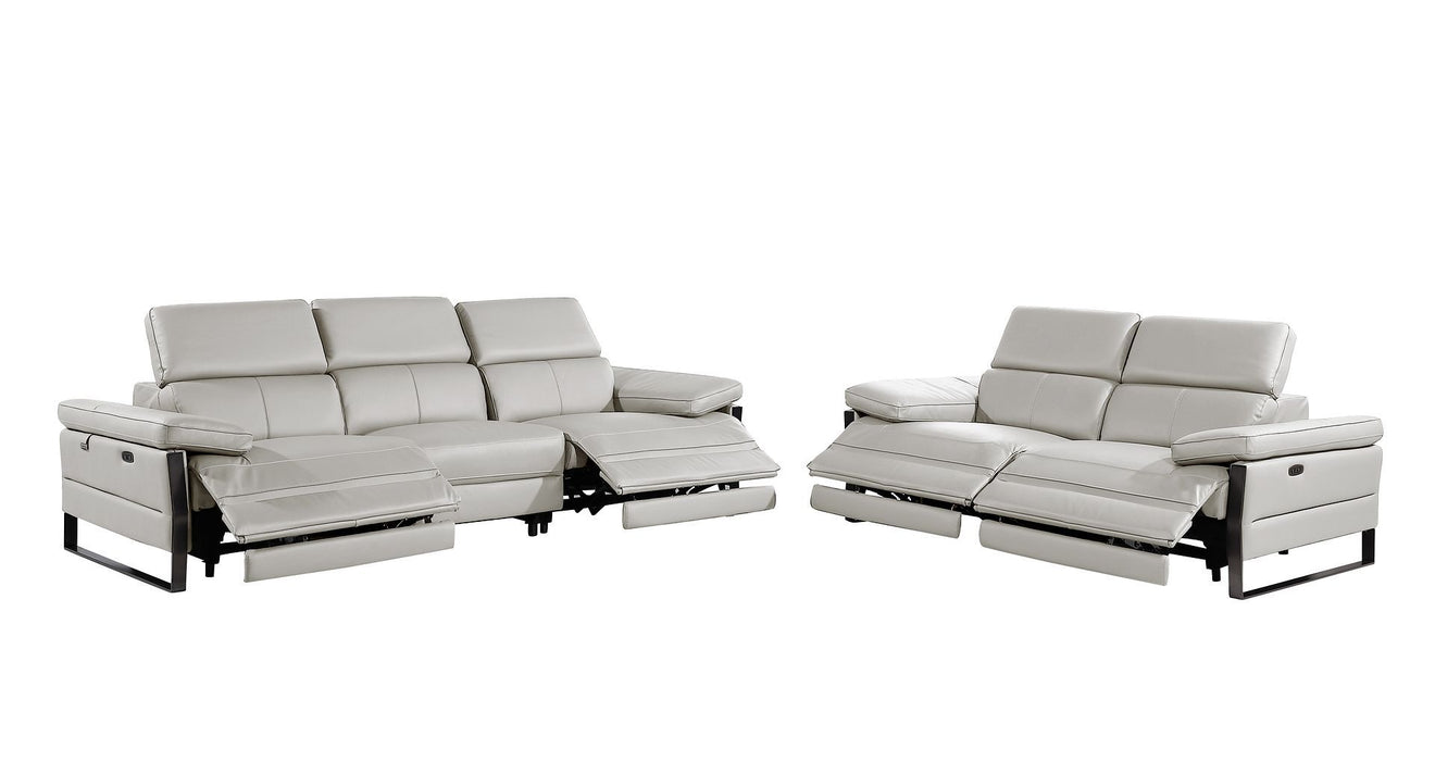 1246 - Modular Power Dual Reclining Sofa And Loveseat Set With Power Headrests