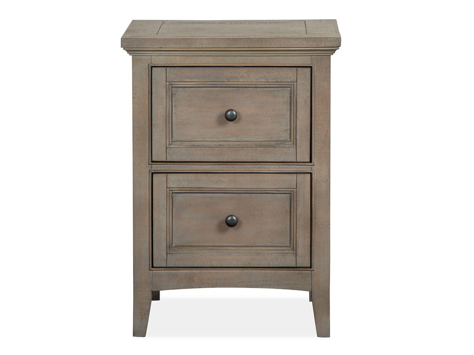 Paxton Place - Small Drawer Nightstand - Dovetail Gray