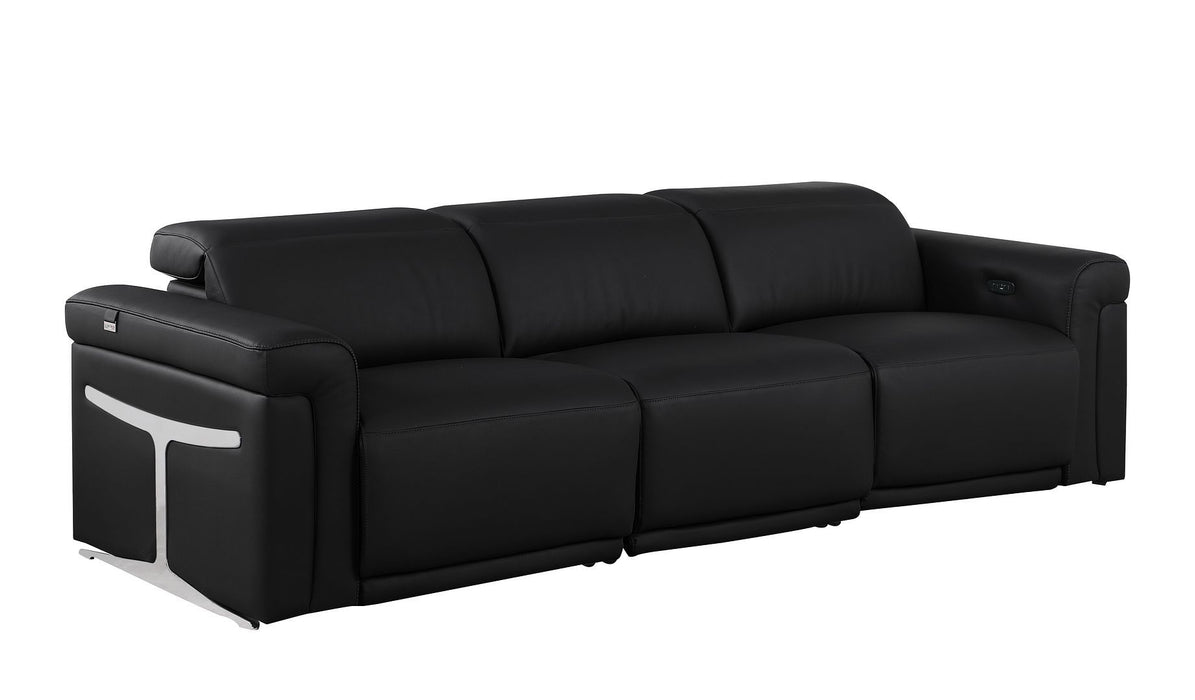 1126 - 3-Piece Modular Power Reclining Sofa In With 3 Power Recliners & Power Headrests