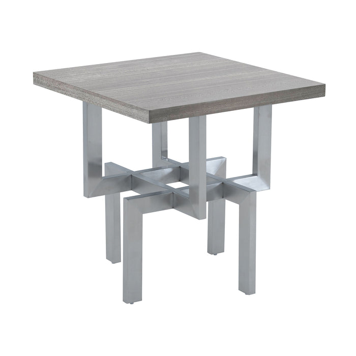 Illusion - Table With Stainless Steel Base