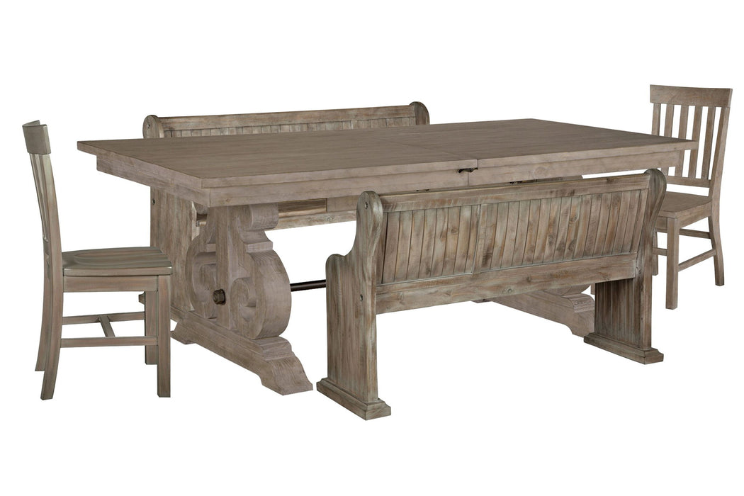Tinley Park - Extendable Rectangular Dining Table Set