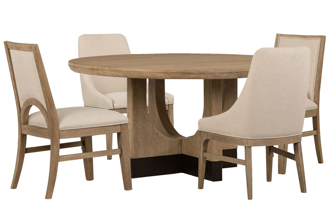 Tristan - 60" Round Dining Table Set
